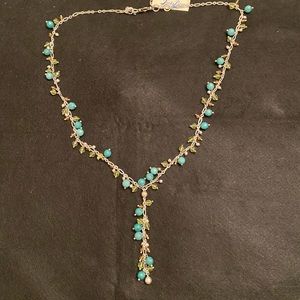 Lucky Brand semi pervious accents necklace